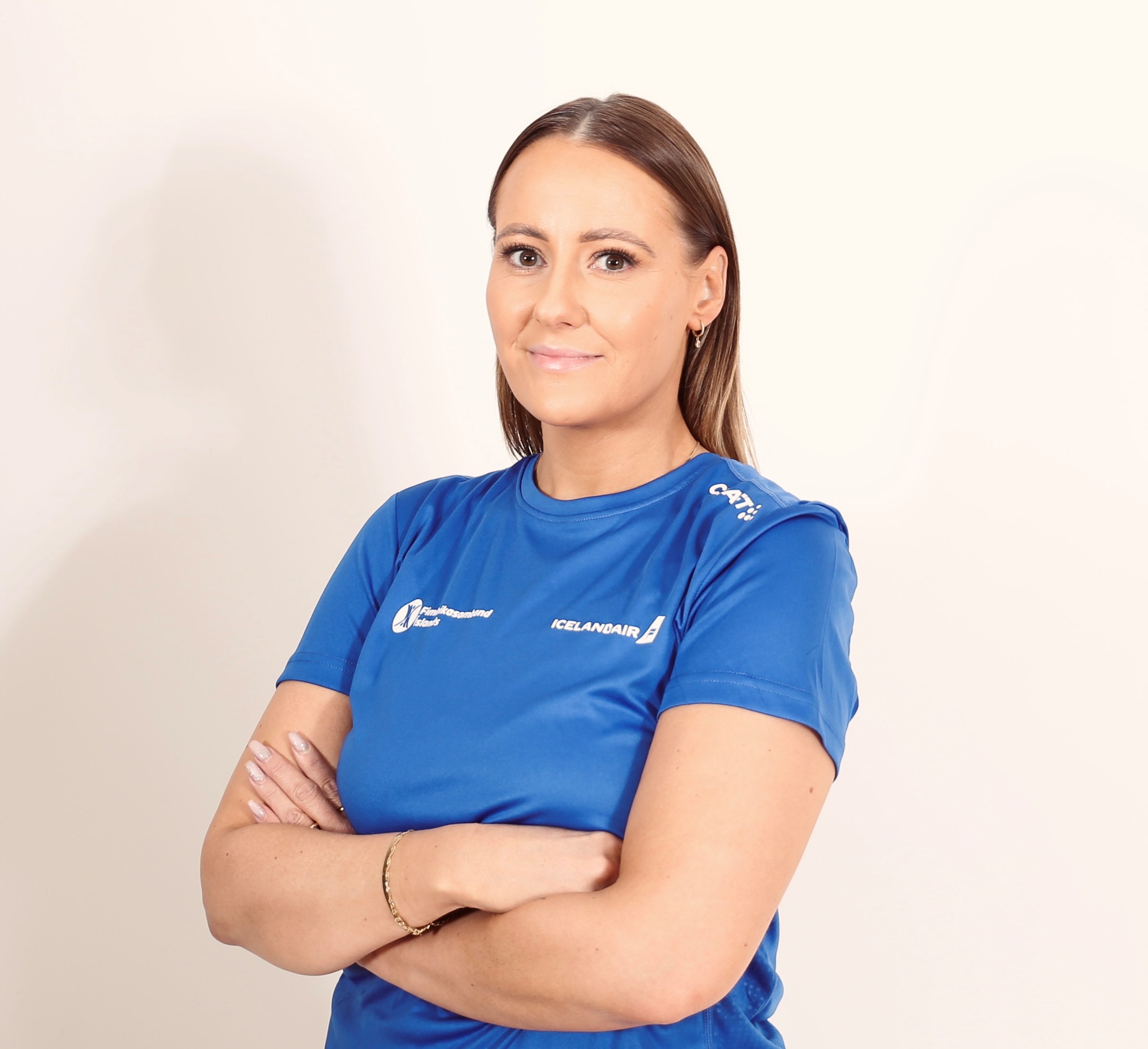 Tanja, þjálfari stúlknaliðs Íslands