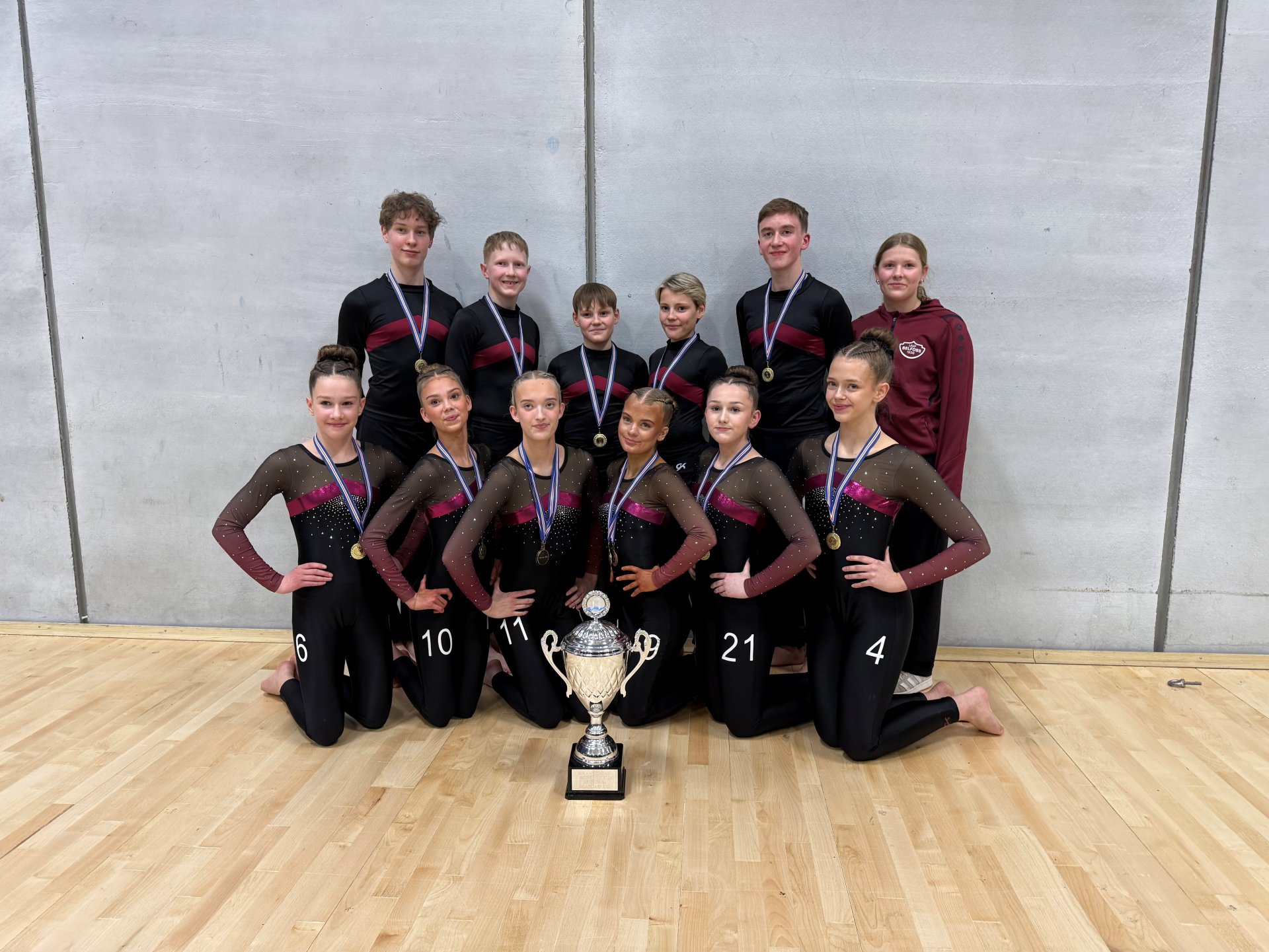 1. flokkur mix varð Bikarmeistari um helgina