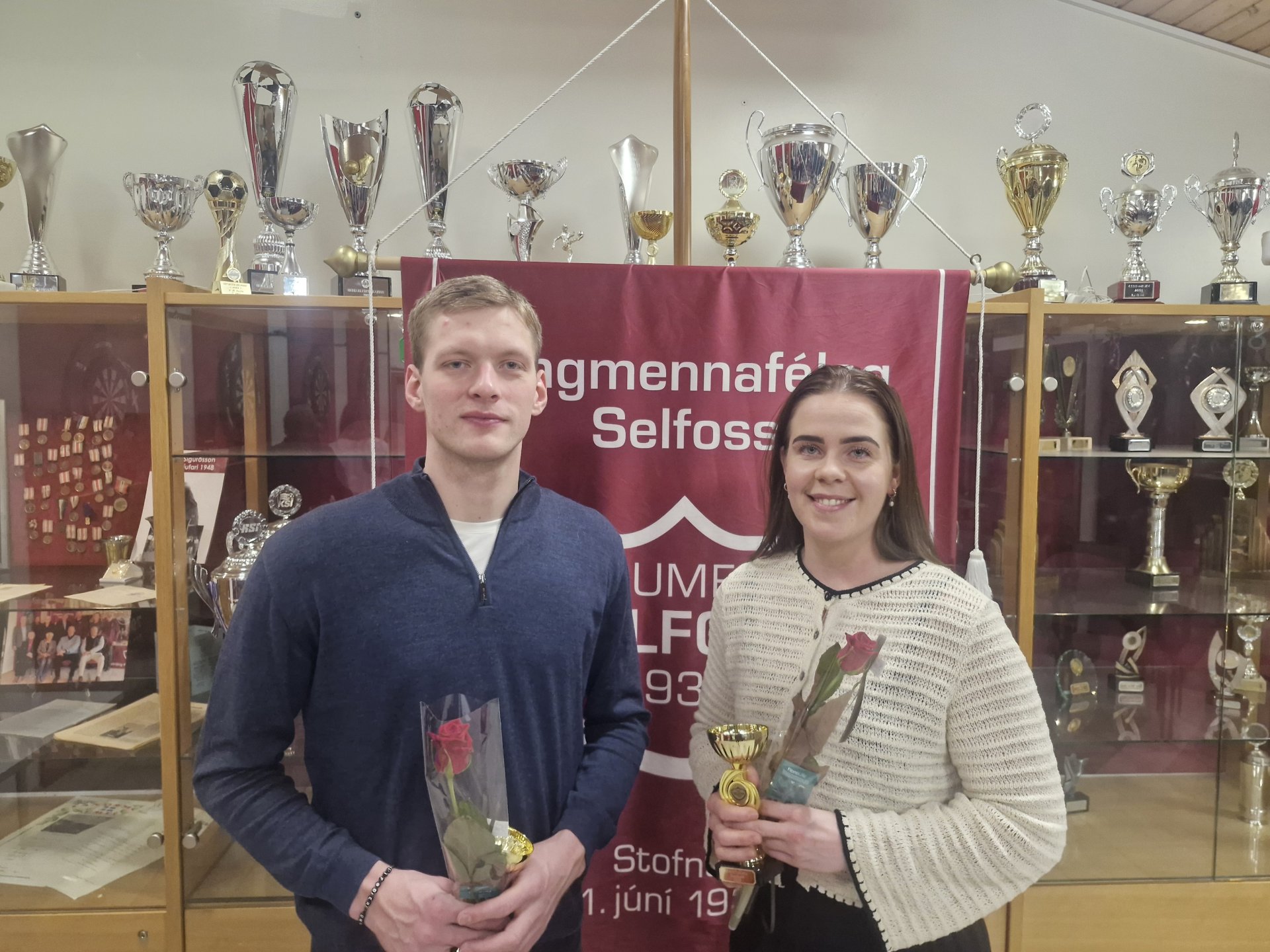 Hannes Höskuldsson og Hulda Þrastardóttir