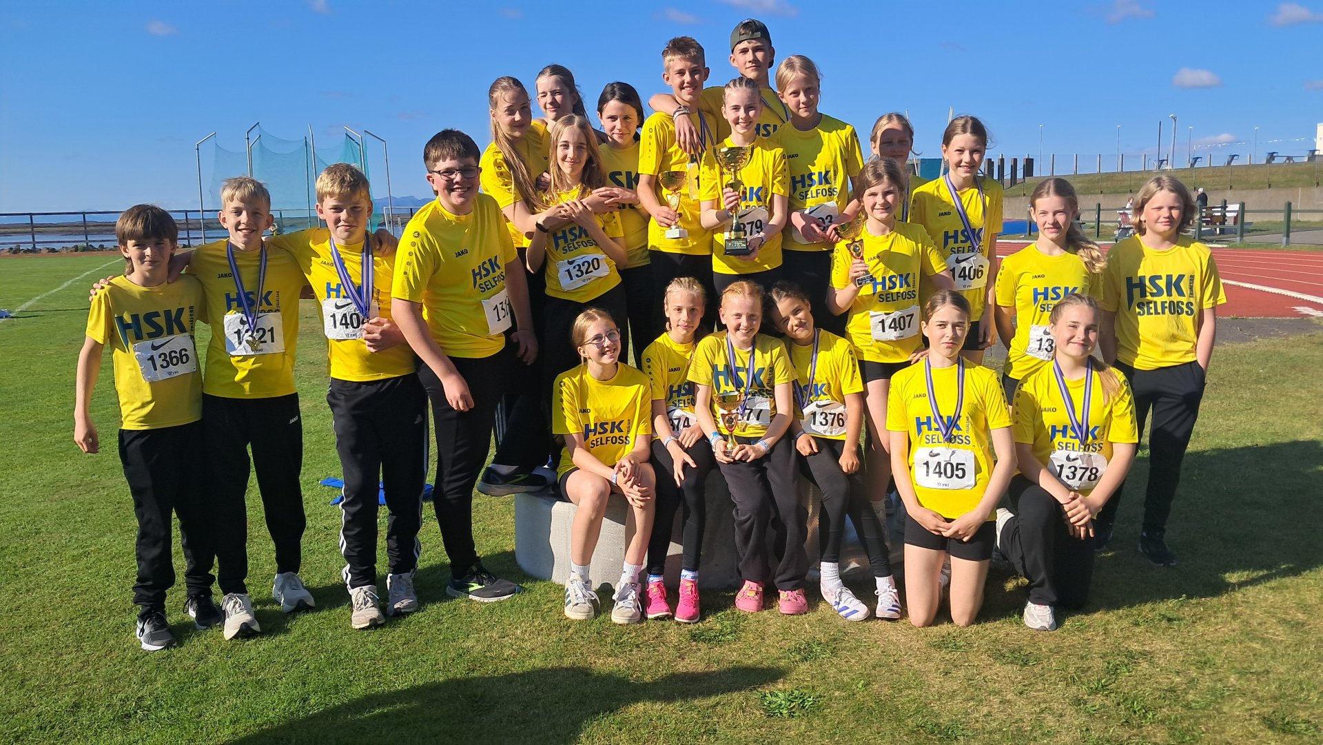 Lið HSK Selfoss 11-14ára.