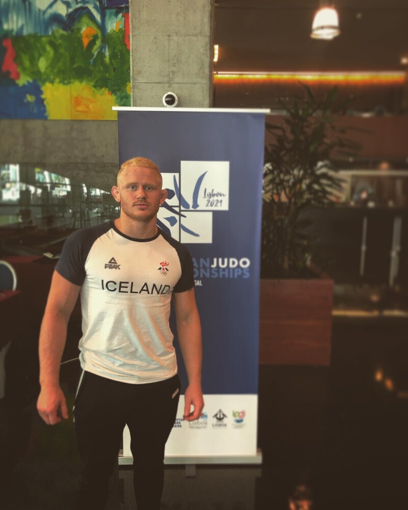 Júdó - Egill Blöndal EM 2021