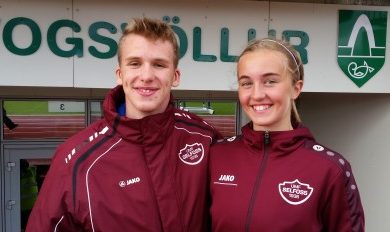 Frjálsar - Dagur Fannar og Hildur Helga (1)