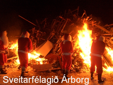Þrettándabrenna Selfoss