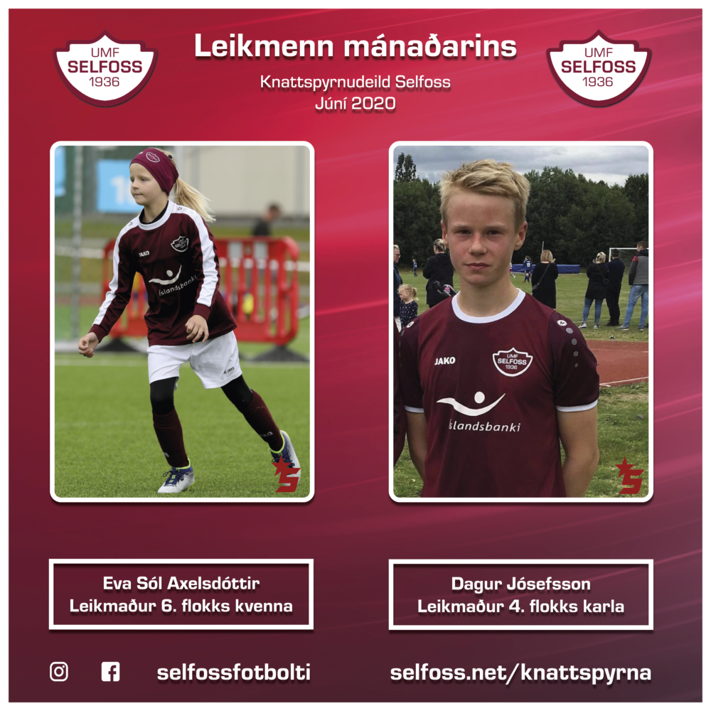 leikmennmánaðarjúní