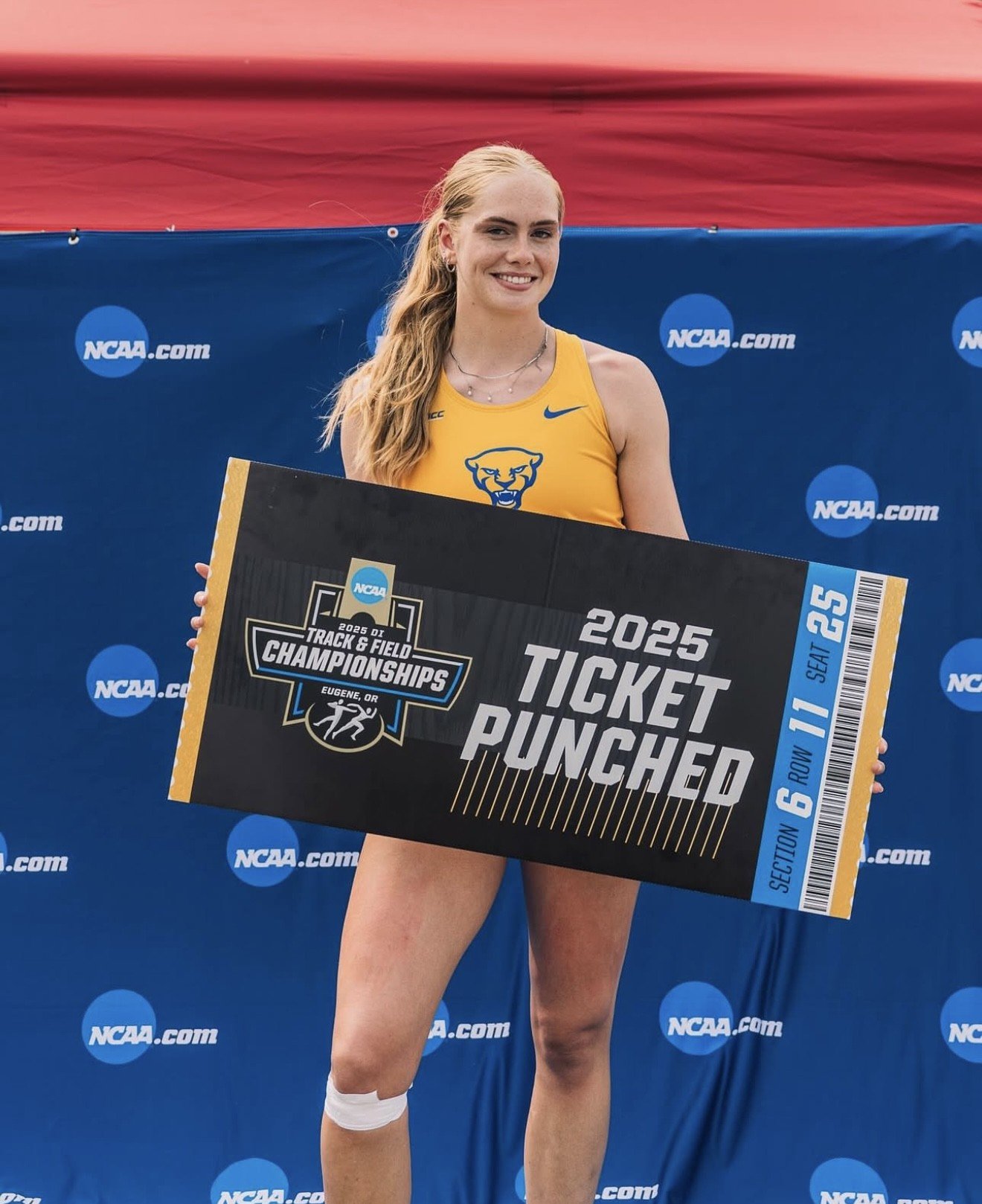 Eva María er komin í lokakeppni NCAA 