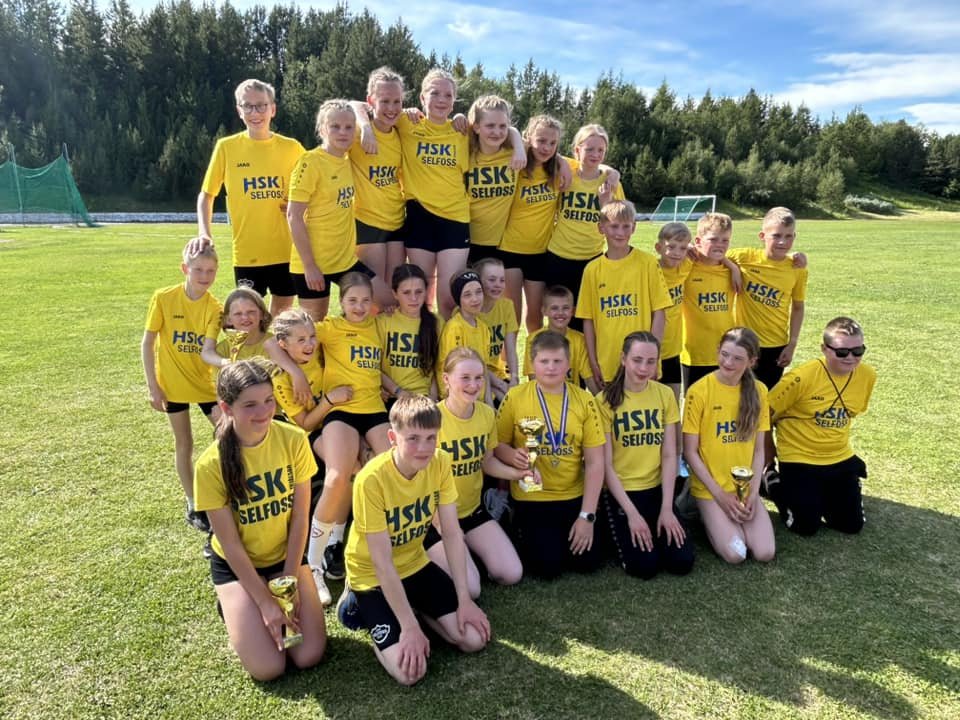 Lið HSK/Selfoss er Íslandsmeistari í flokki 11-14 ára