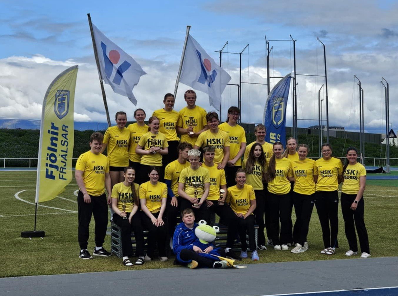 Lið HSK/Selfoss Íslandsmeistarar í flokki 15-22 ára