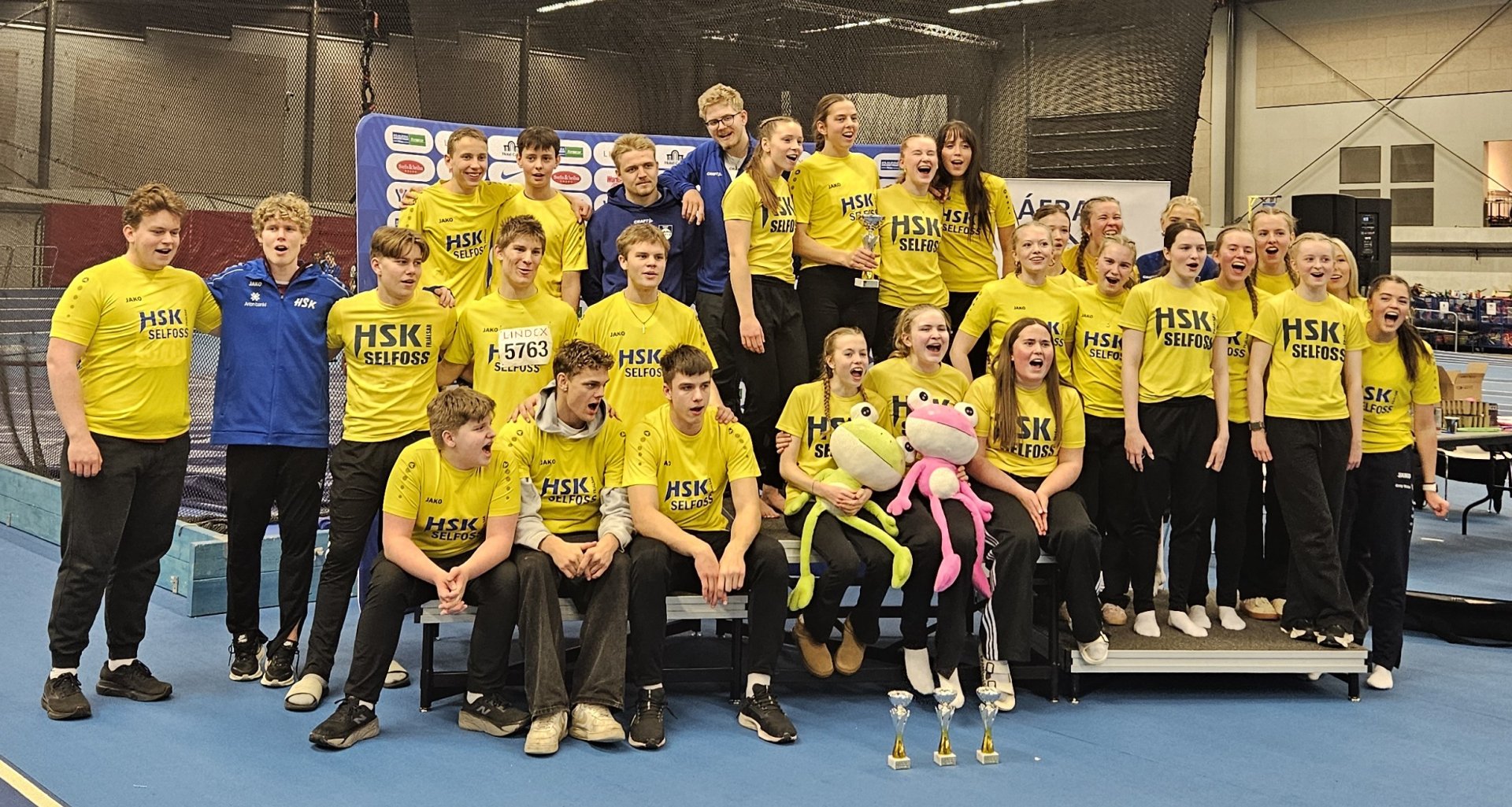 Lið HSK/Selfoss er Íslandsmeistari ungmenna  árið 2025 (innanhúss)